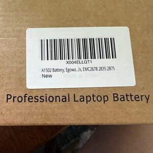 EGO Black Laptop Battery for Professional Use